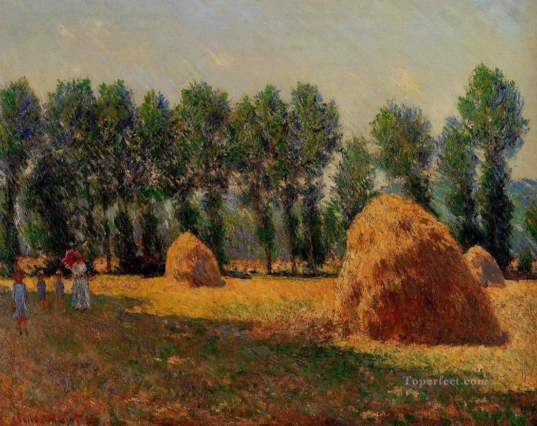 Haystacks at Giverny Claude Monet Oil Paintings